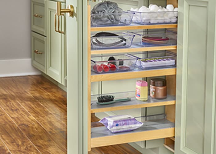 Vanity Base Filler Pullout